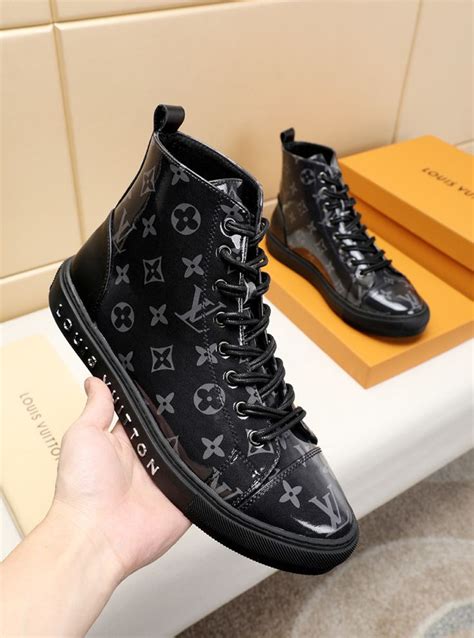 louis vuitton thigh high sneakers|authentic Louis Vuitton sneakers.